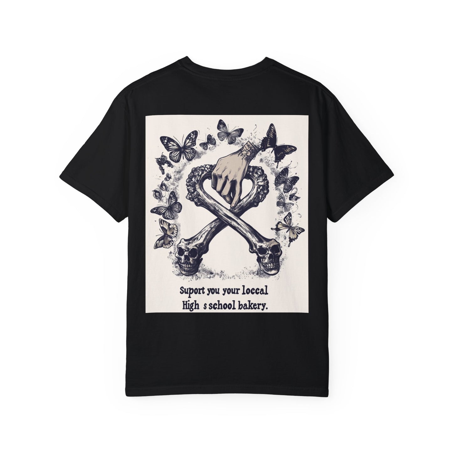 Unisex Garment-Dyed T-shirt – “Bright Future” Graphic Design