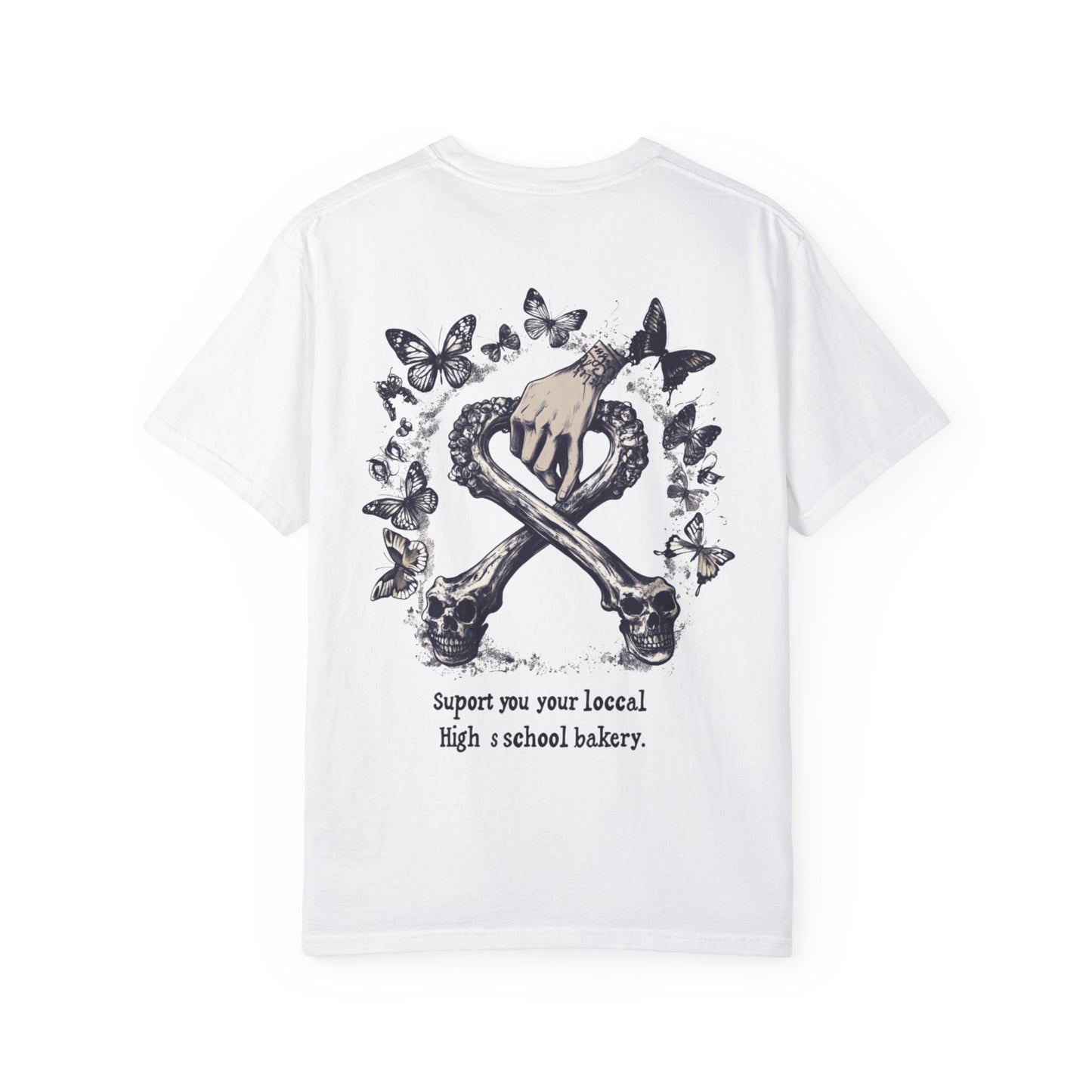 Unisex Garment-Dyed T-shirt – “Bright Future” Graphic Design