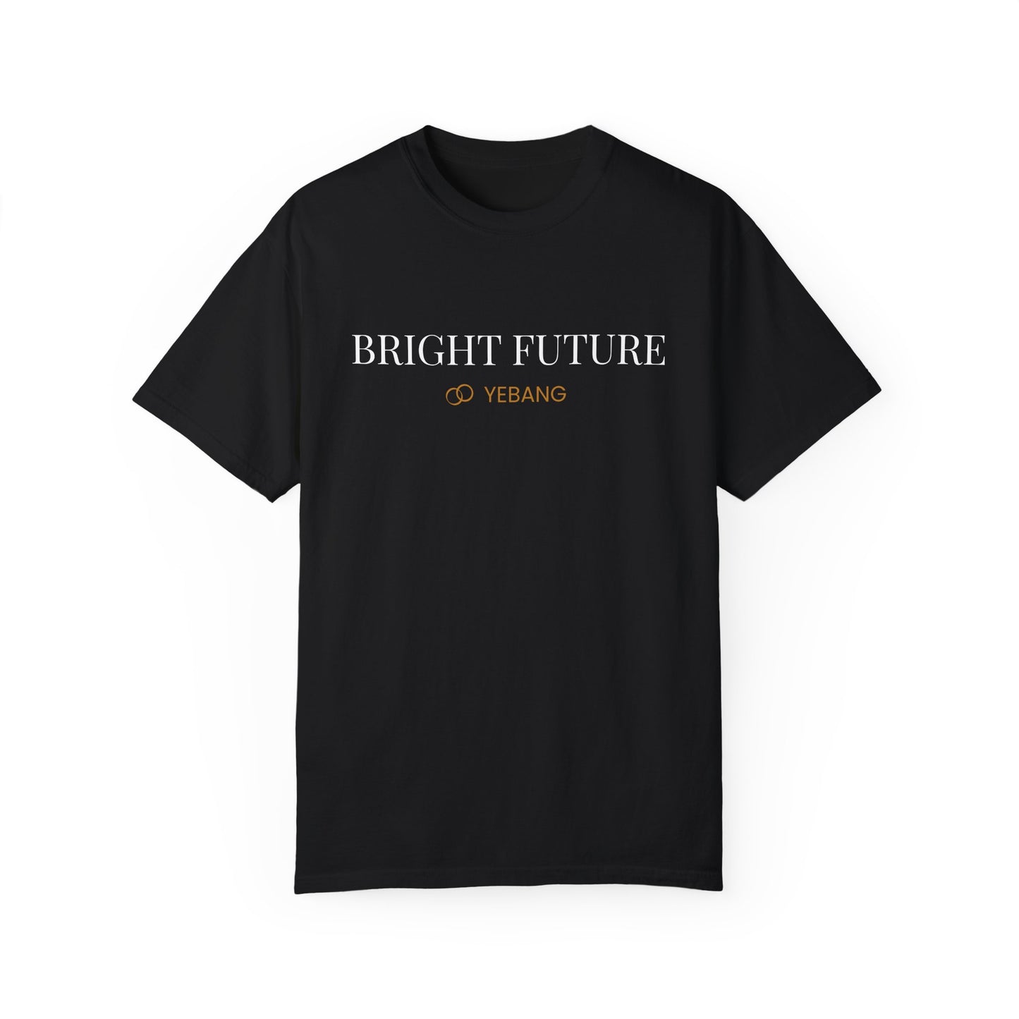Unisex Garment-Dyed T-shirt – “Bright Future” Graphic Design